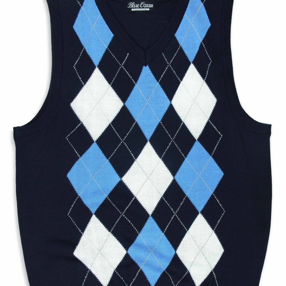 Kids Argyle Sweater Vest